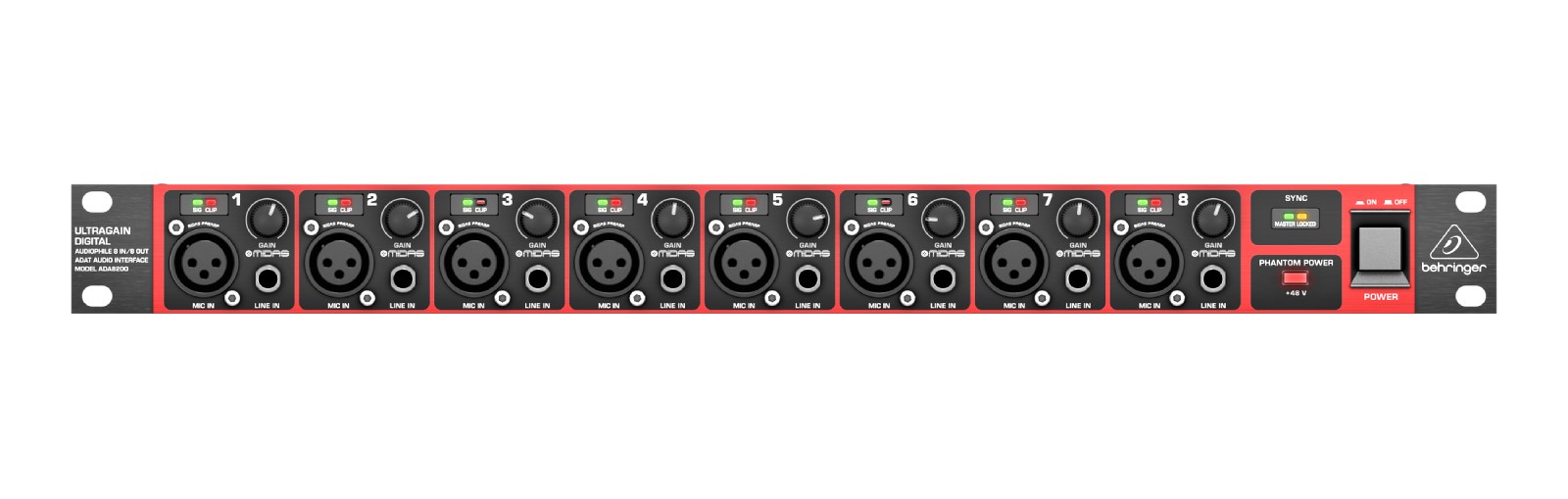 BEHRINGER ADA8200 Ultragain