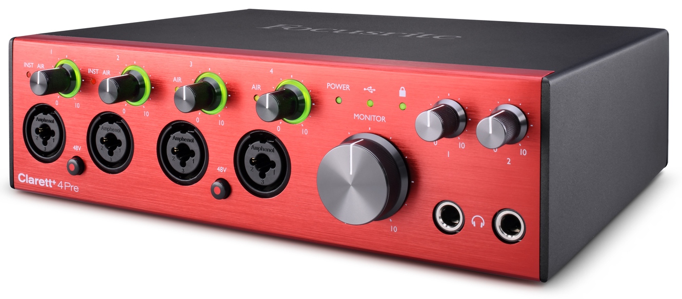 FOCUSRITE Clarett+ 4pre