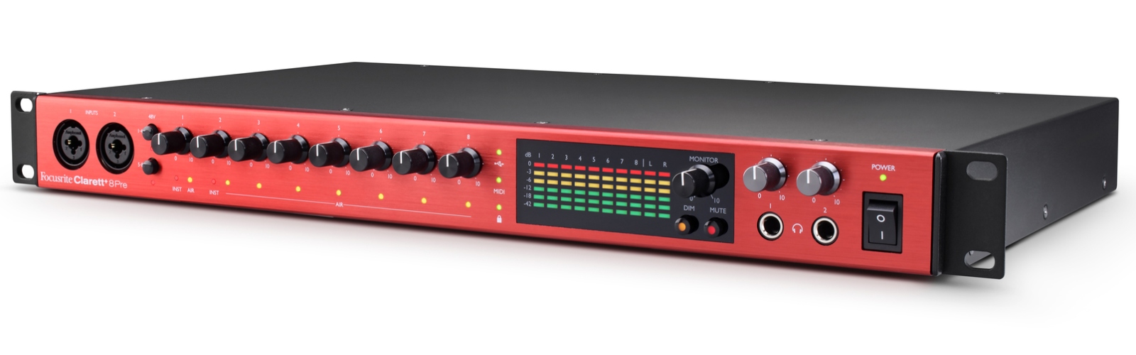 FOCUSRITE Clarett+ 8pre
