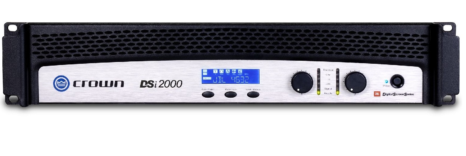CROWN AUDIO DSI2000 - AMPLIFICATEUR 2 X 800W / 4 OHMS + DSP