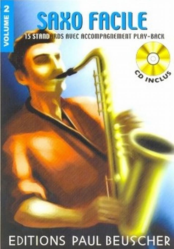 PAUL BEUSCHER PUBLICATIONS SAXOPHONE FACILE VOL.2 + CD