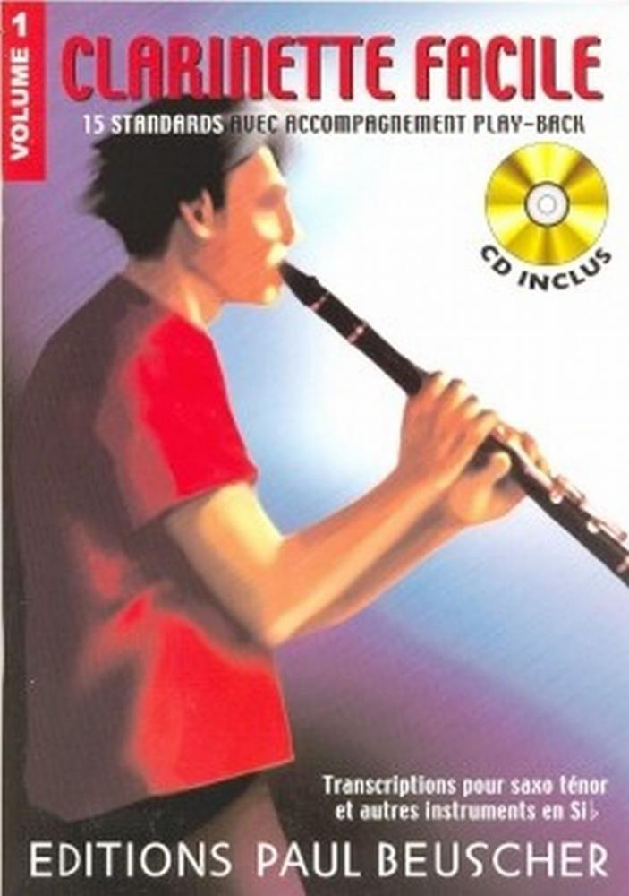 PAUL BEUSCHER PUBLICATIONS CLARINETTE FACILE SIB VOL.1 + CD