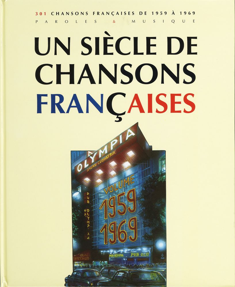 SIECLE CHANSONS FRANCAISES 1959-1969 - PVG