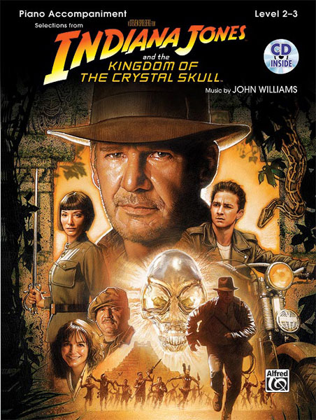 ALFRED PUBLISHING WILLIAMS JOHN - INDIANA JONES - CRYSTAL SKULL - PIANO SOLO