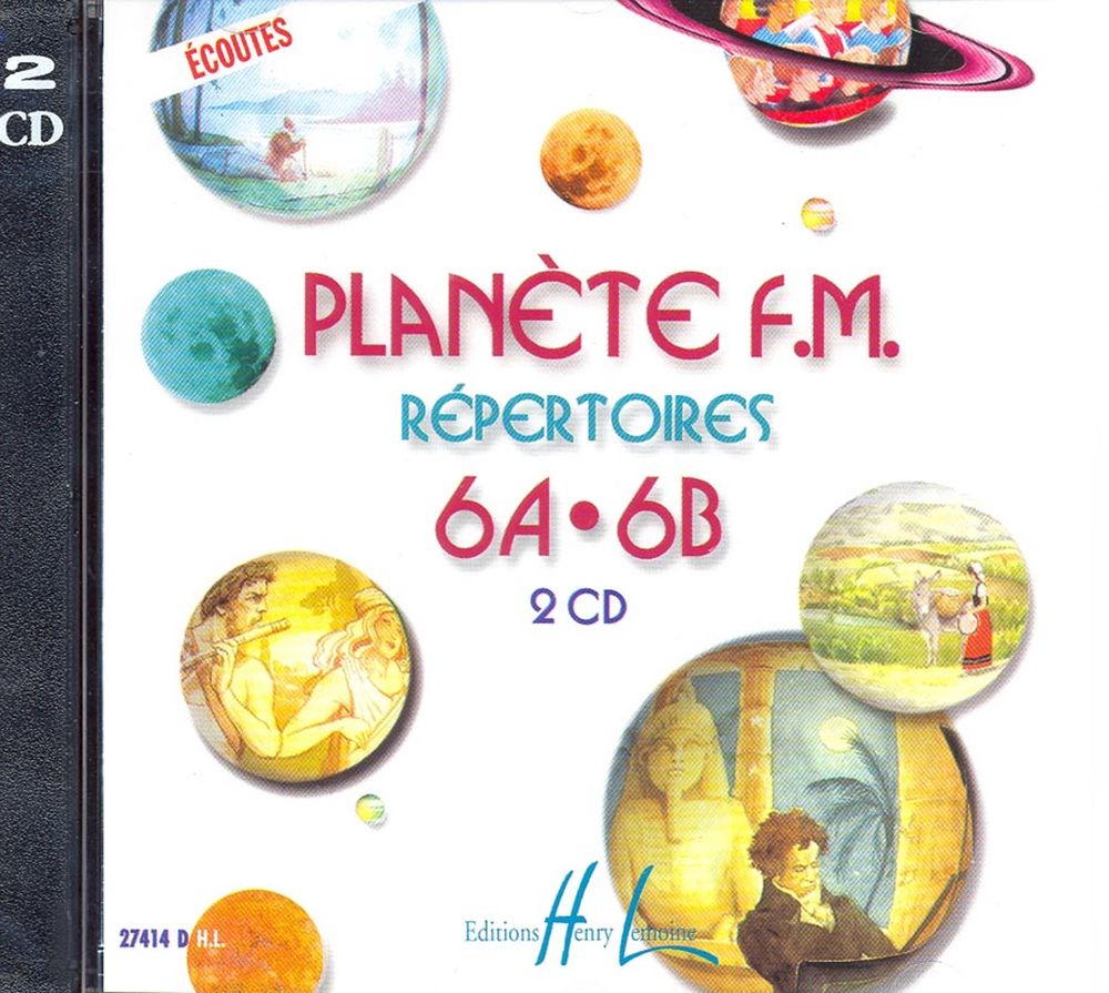 LEMOINE LABROUSSE MARGUERITE - PLANÈTE F.M. VOL.6 - ÉCOUTES - CD SEUL
