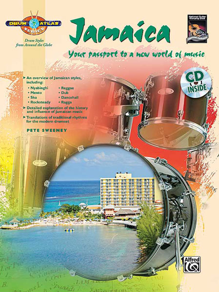 ALFRED PUBLISHING SWEENEY PETE - DRUM ATLAS - JAMAICA + CD - DRUM