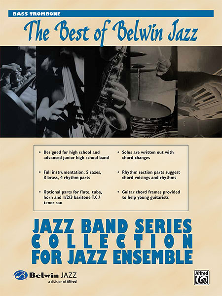 ALFRED PUBLISHING BEST OF BELWIN : JAZZ BAND - TROMBONE