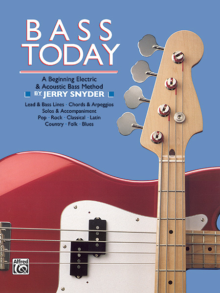 ALFRED PUBLISHING Snyder Jerry - Bass Today - Bass Guitar