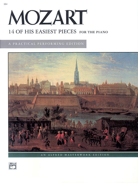 ALFRED PUBLISHING MOZART WOLFGANG AMADEUS - 14 OF HIS EASIEST PIECES - PIANO