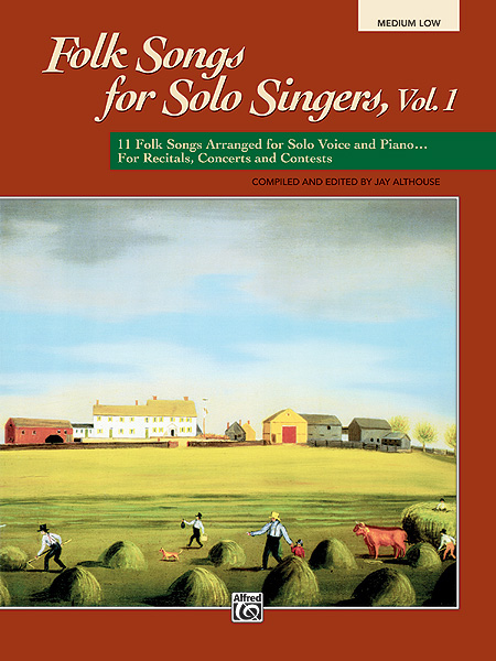 ALFRED PUBLISHING ALTHOUSE JAY - FOLK SONGS FOR SOLO SINGERS - MEDIUM AND LOW VOICE
