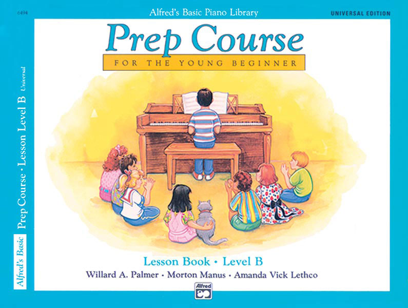 ALFRED PUBLISHING PALMER MANUS AND LETHCO - ALFRED PREP COURSE LESSON BOOK LEVEL B - PIANO