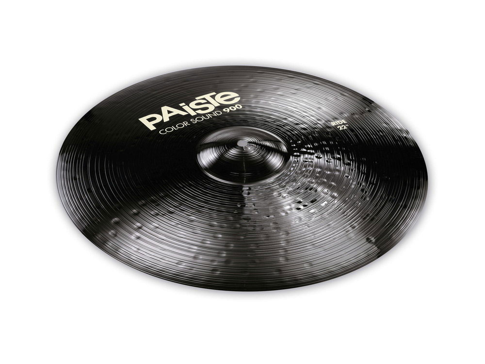 PAISTE Cymbales Ride 900 Serie Color Sound Black 22