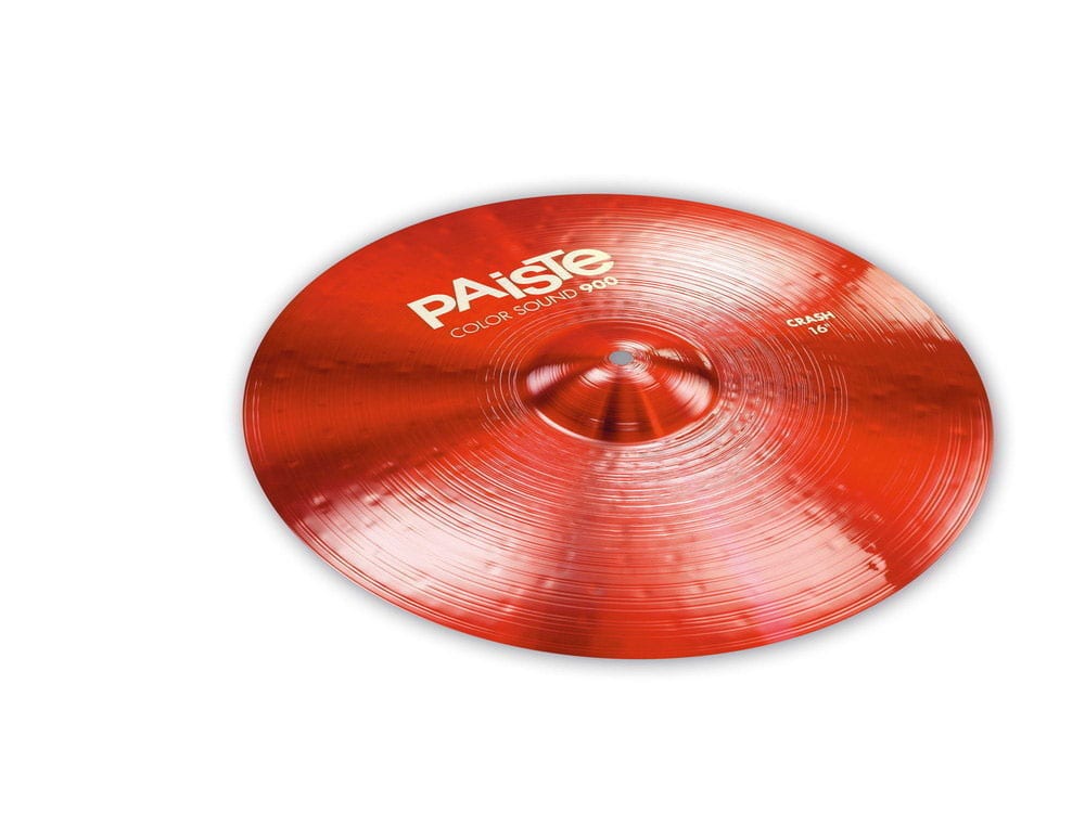 PAISTE CYMBALES CRASH 900 SERIE COLOR SOUND RED 18