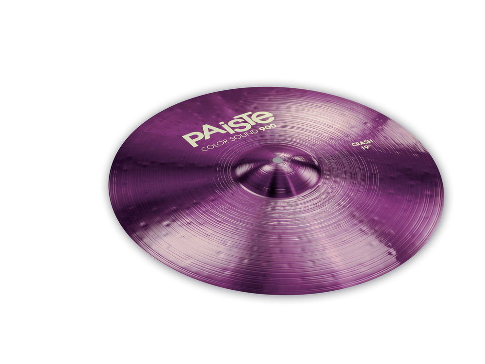 PAISTE CYMBALES CRASH 900 SERIE COLOR SOUND PURPLE 19