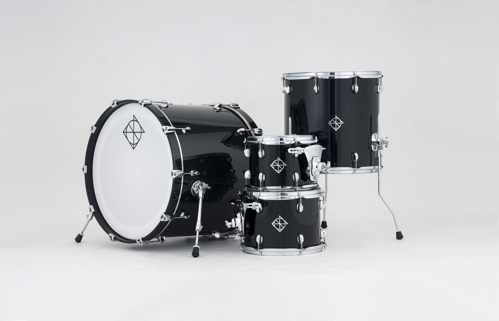 DIXON KIT STAGE 22 - FINITION PIANO BLACK GLOSS