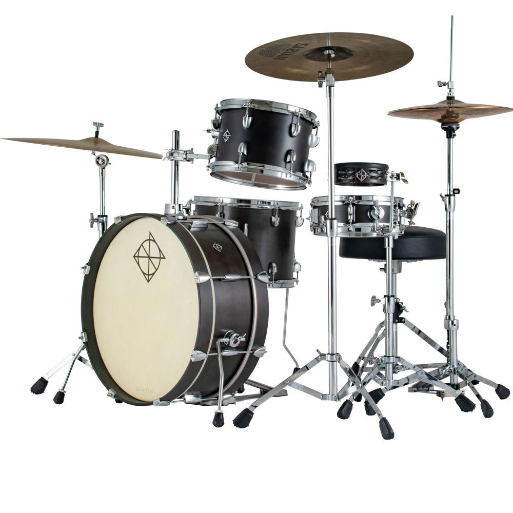 DIXON Little Roomer Kit Fusion 20 - Finition Satin Black Coal Lacquer