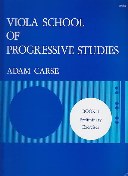 STAINER AND BELL Carse Adam - Viola School Of Progressive Studies Vol.1
