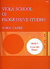 STAINER AND BELL Carse Adam - Viola School Of Progressive Studies Vol.5