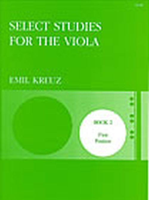 STAINER AND BELL KREUZ E. - SELECT STUDIES FOR THE VIOLA BOOK 2 