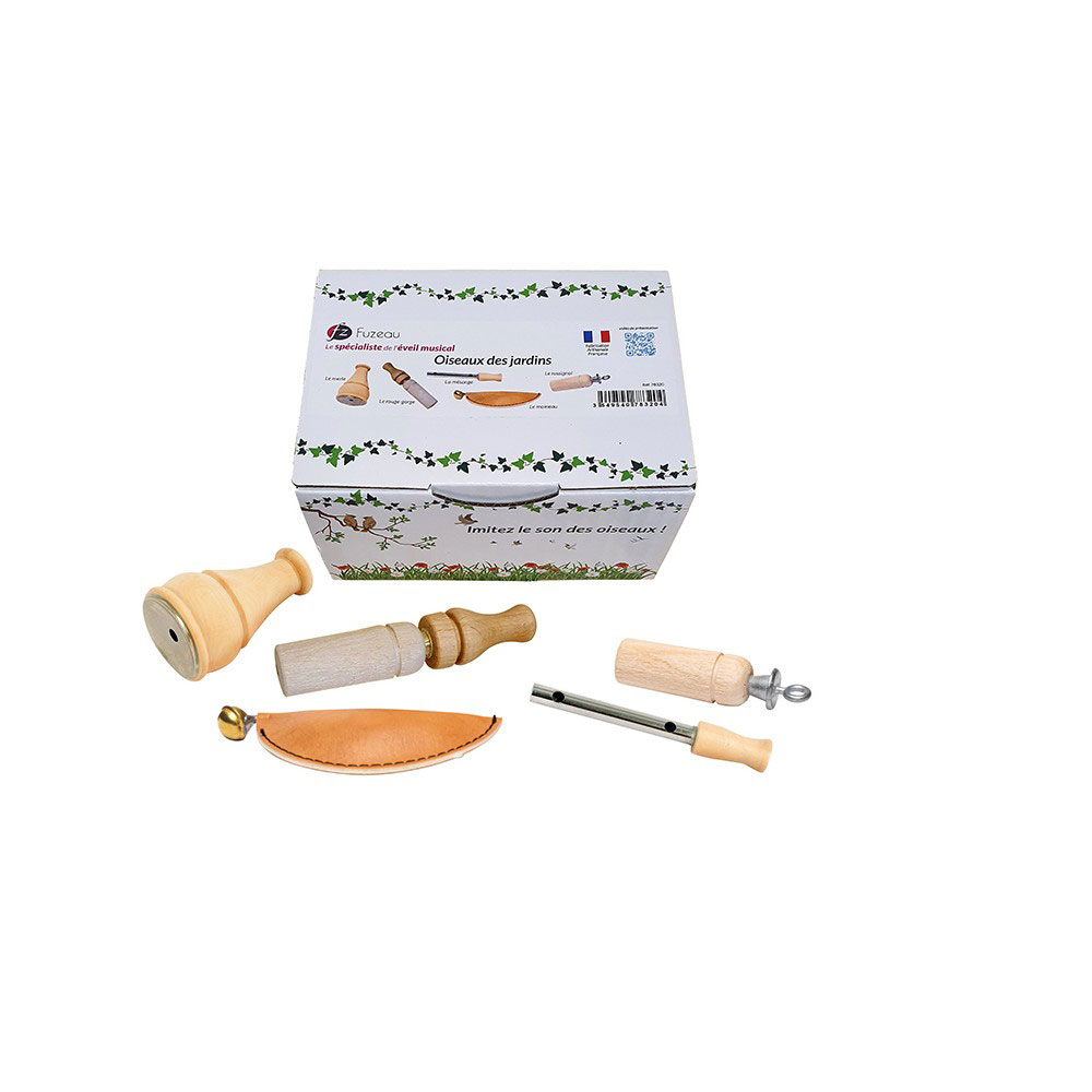 FUZEAU SET OF 5 CALLERS GARDEN BIRDS