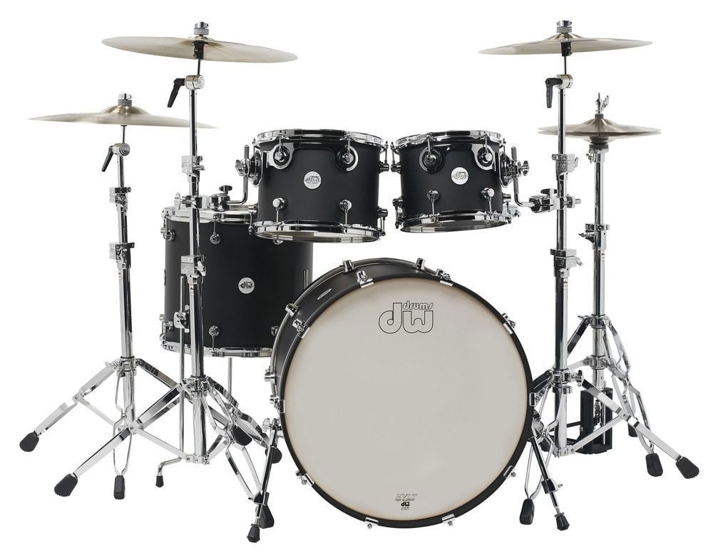 DW DRUM WORKSHOP DW DESIGN 22'' 4 FUTS SATIN BLACK