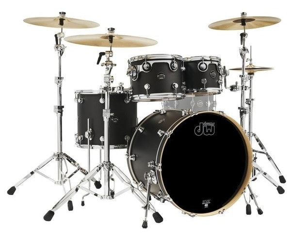 DW DRUM WORKSHOP PERFORMANCE STAGE 22 LACQUER CHARCOAL METALLIC