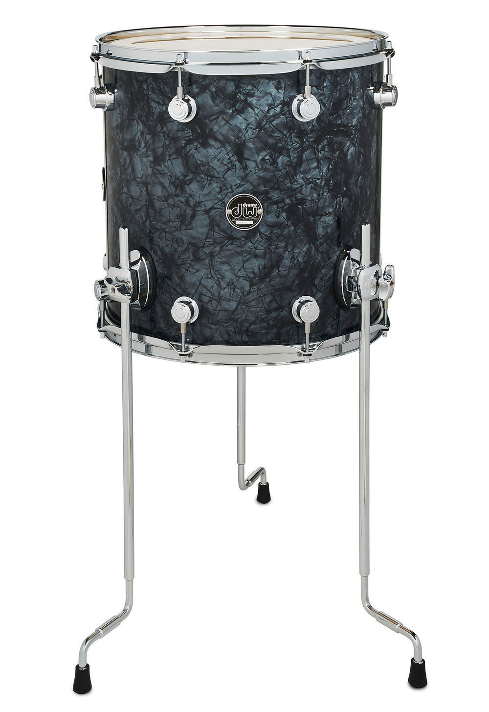 DW DRUM WORKSHOP PERFORMANCE FLOOR TOM 14x14 BLACK DIAMOND