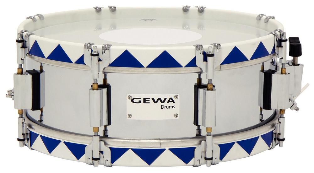 GEWA DE MARCHE HISTORIC 14X5 BLUE ZIGZAG