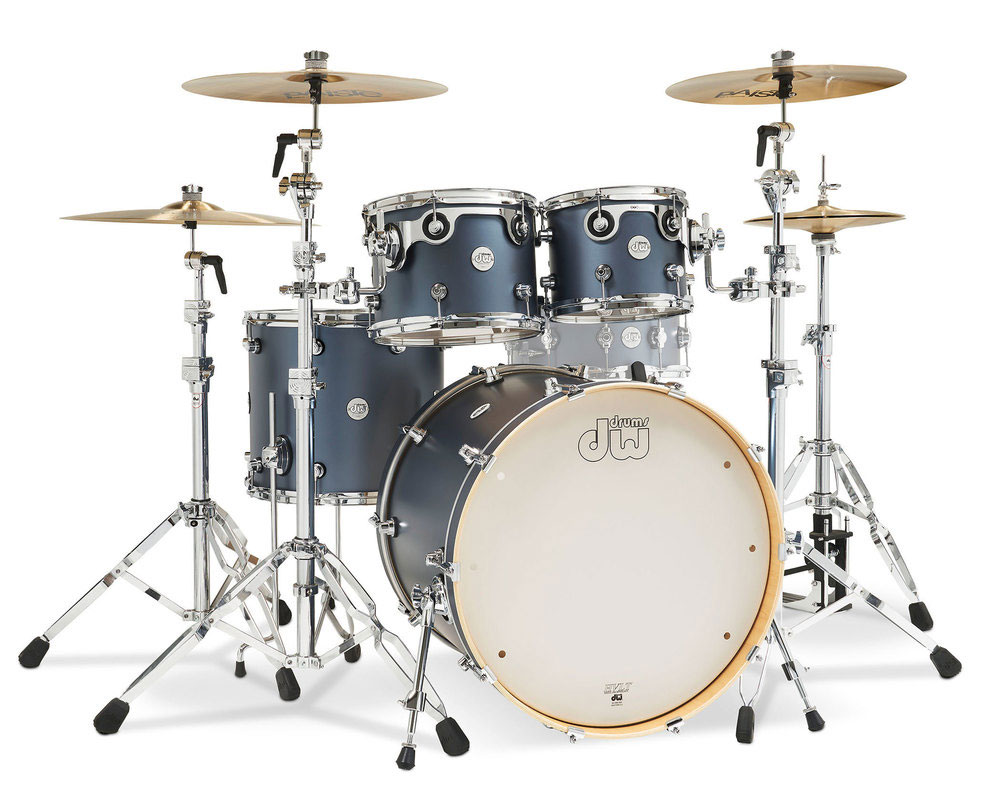DW DRUM WORKSHOP Stage 22 Design Blue Slate