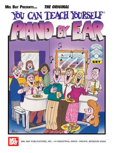 MEL BAY JARMAN ROBIN - YOU CAN TEACH YOURSELF PIANO BY EAR + CD + DVD - PIANO