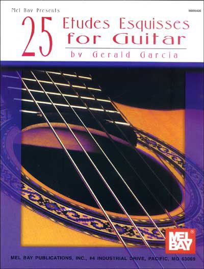 MEL BAY GARCIA GERALD - 25 ETUDES ESQUISSES FOR GUITAR - GUITAR