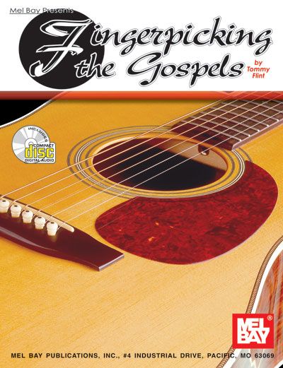 MEL BAY FLINT TOMMY - FINGERPICKING THE GOSPELS + CD - GUITAR