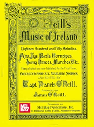 MEL BAY O'NEILL FRANCIS - O'NEILL'S MUSIC OF IRELAND - VIOLIN
