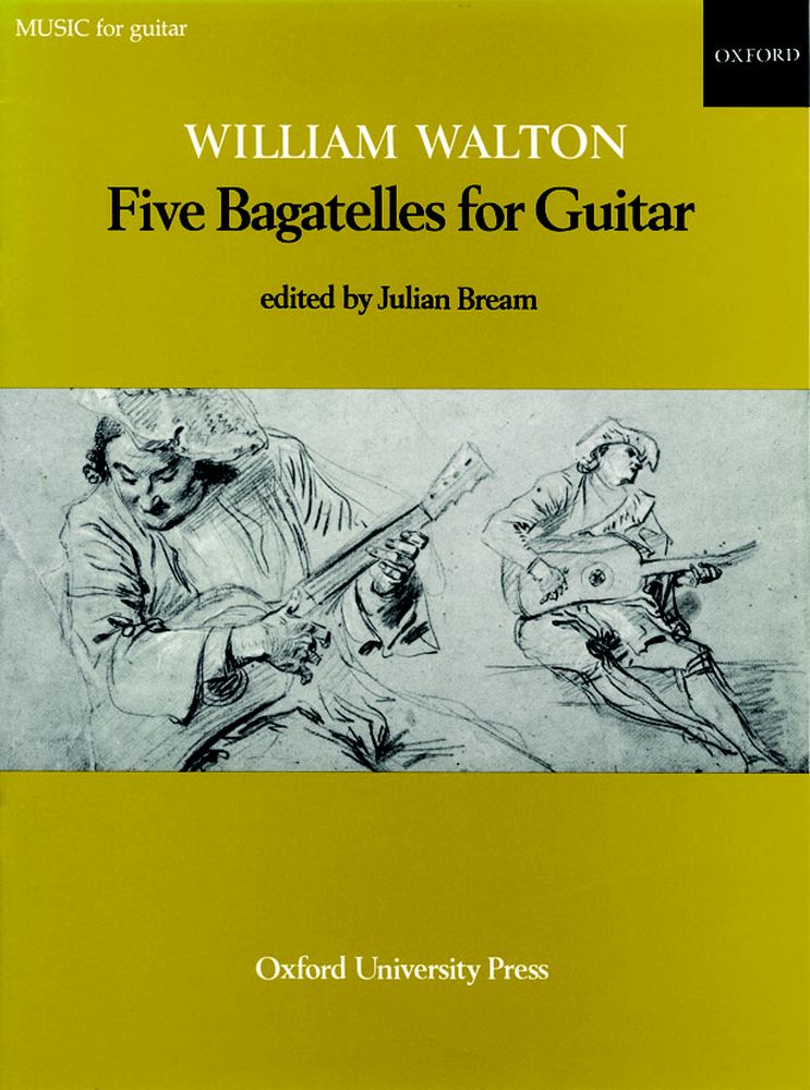 OXFORD UNIVERSITY PRESS Walton William - Five Bagatelles For Guitar - Guitare