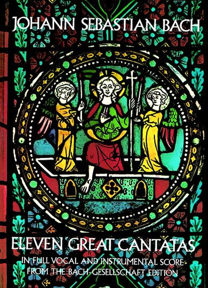 DOVER BACH J.S. - 11 GREAT CANTATAS - VOCAL SCORE
