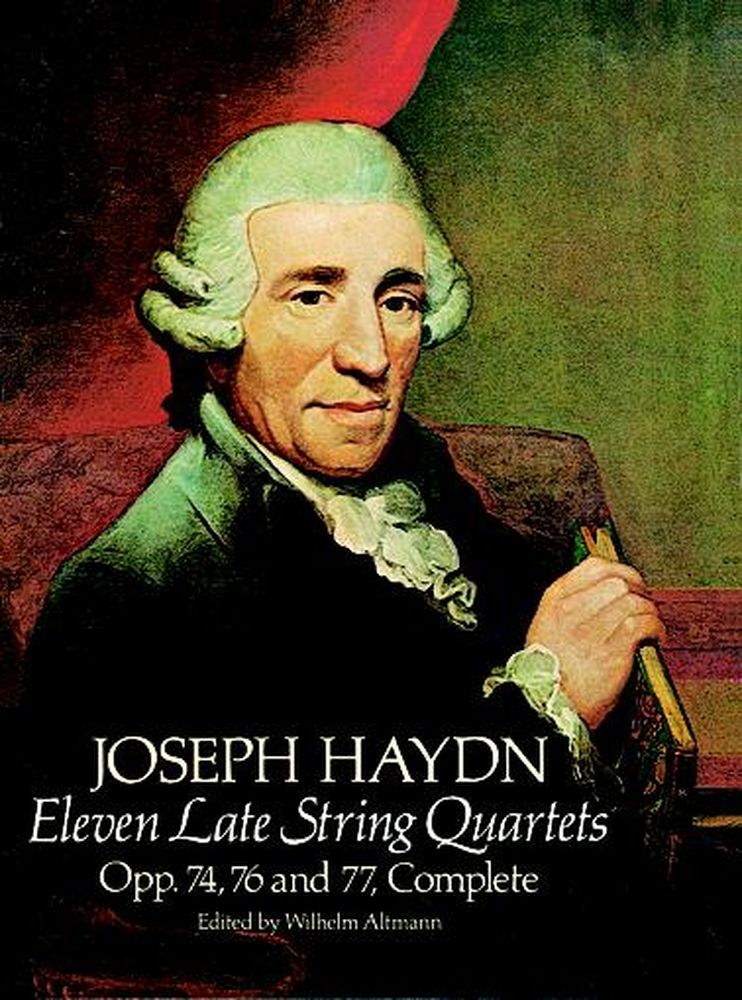 DOVER HAYDN F.J. - ELEVEN LATE STRING QUARTETS OP.74, 76, 77
