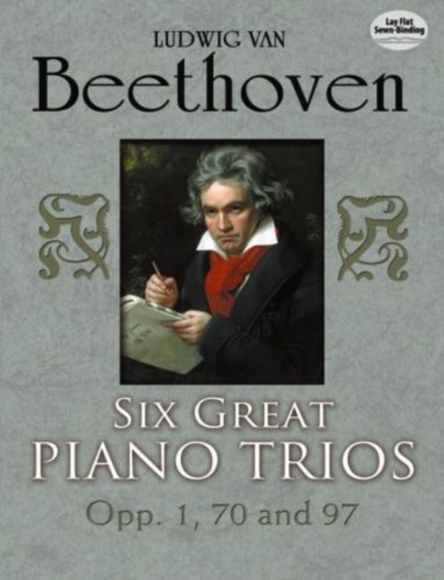 DOVER BEETHOVEN L. (VAN) - SIX GREAT PIANO TRIOS IN FULL SCORE 