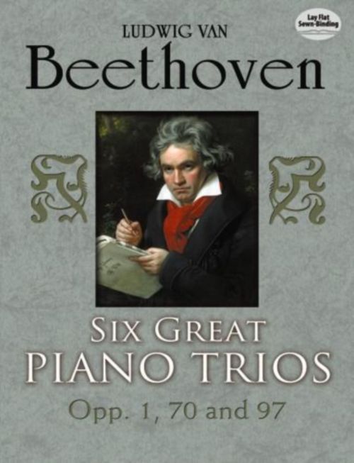 DOVER Beethoven L. (van) - Six Great Piano Trios In Full Score
