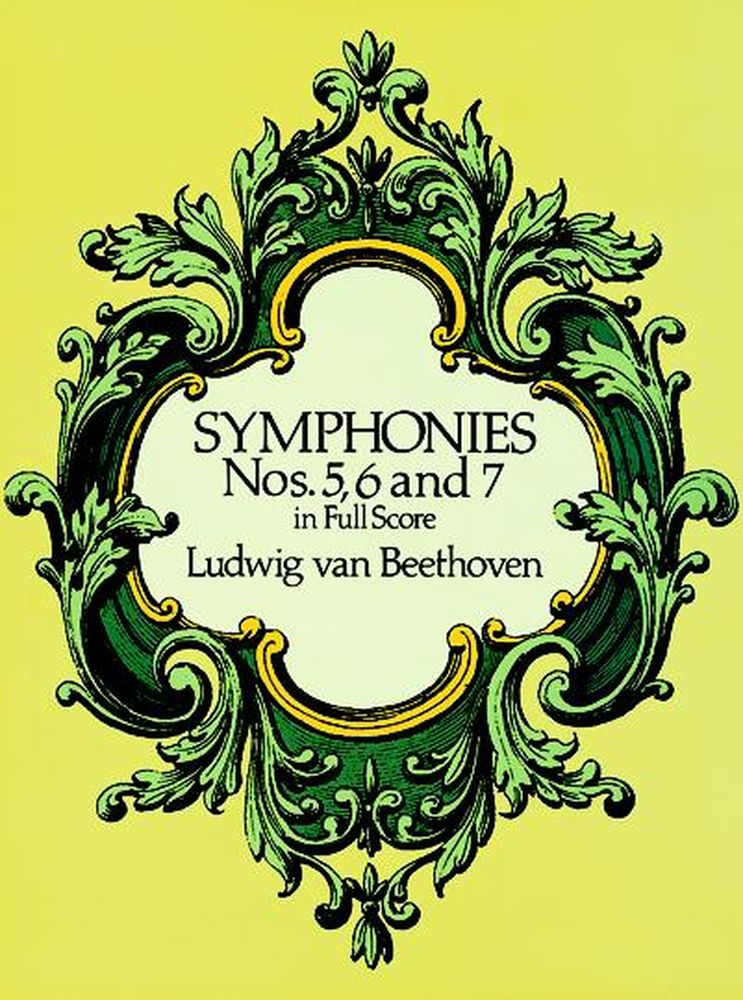 DOVER BEETHOVEN L.VAN - SINFONIE N°5,6,7 - FULL SCORE