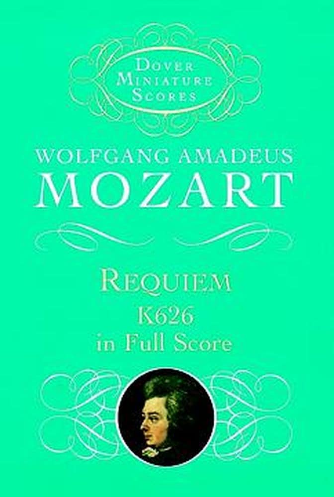 DOVER MOZART W.A. - REQUIEM K626 - CONDUCTEUR POCHE