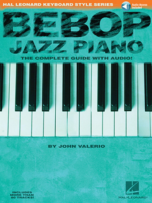 HAL LEONARD BEBOP JAZZ PIANO + AUDIO TRACKS - PIANO SOLO
