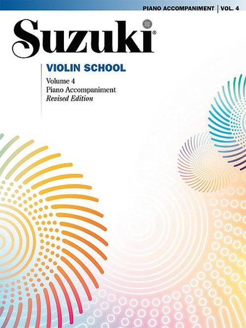 ALFRED PUBLISHING SUZUKI - VIOLIN SCHOOL 4 - PIANO ACC.