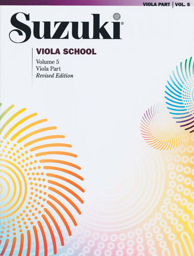 ALFRED PUBLISHING SUZUKI VIOLA SCHOOL - VIOLA PART. VOL. 5 