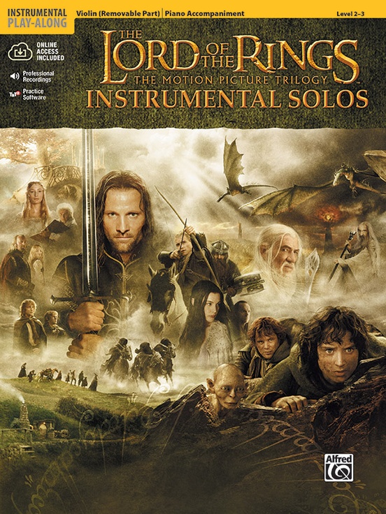 ALFRED PUBLISHING SHORE HOWARD - LORD OF THE RINGS + CD - VIOLIN AND PIANO