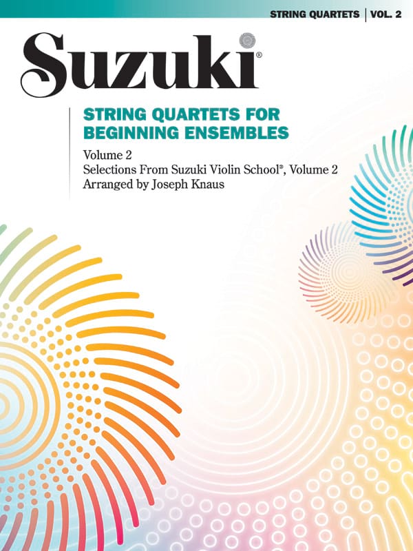 ALFRED PUBLISHING SUZUKI / KNAUS JOSEPH - STRING QUARTET FOR BEGINNING ENSEMBLES VOL.2