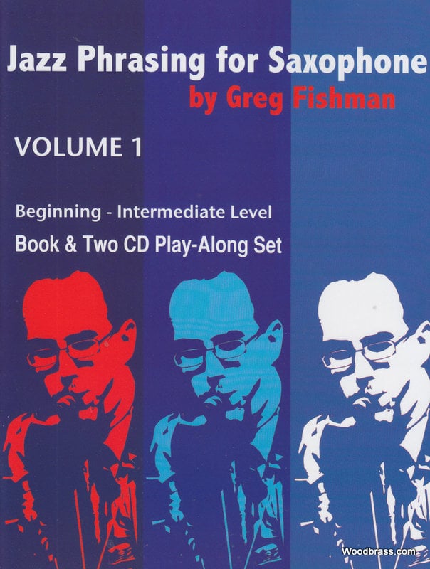 JAZZ STUDIO FISHMAN G. - JAZZ PHRASING FOR SAXOPHONE VOL. 1 + 2 CD'S