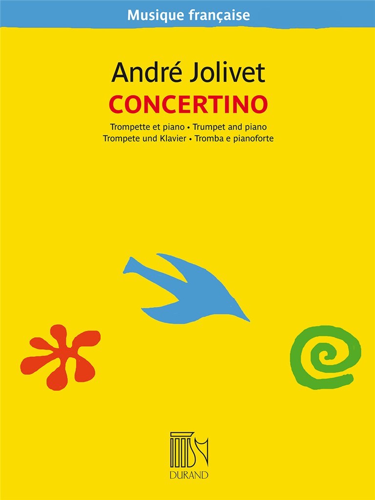 LEDUC JOLIVET ANDRE - CONCERTINO - TROMPETTE & PIANO 