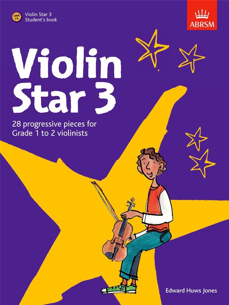 ABRSM PUBLISHING EDWARD HUWS JONES - VIOLIN STAR 3
