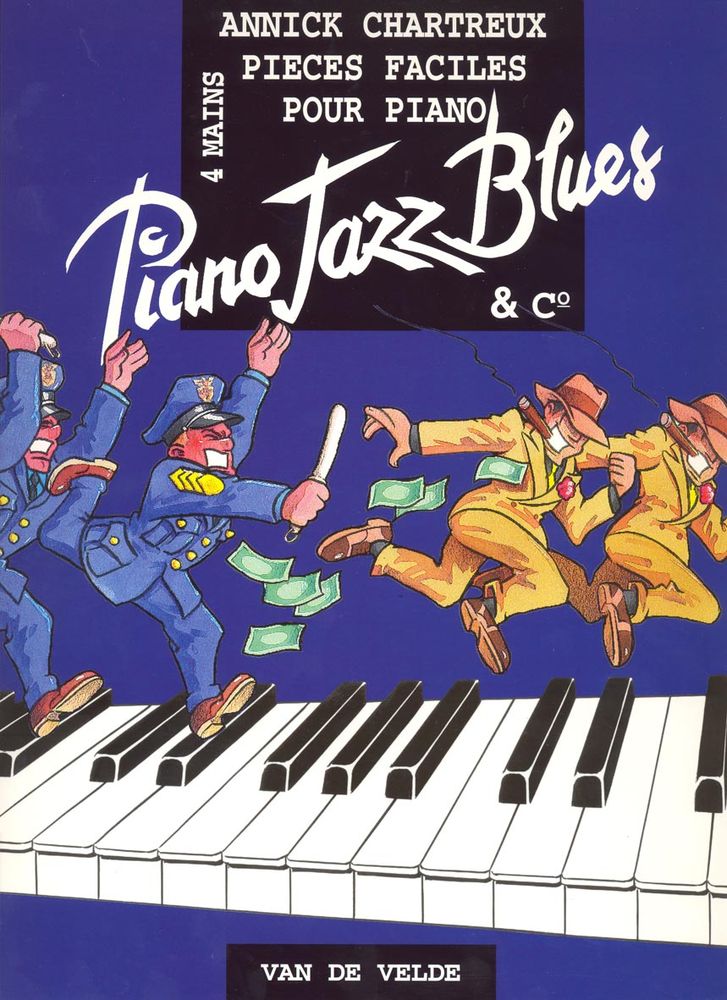 VAN DE VELDE Chartreux - Piano Jazz Blues - Piano À 4 Mains