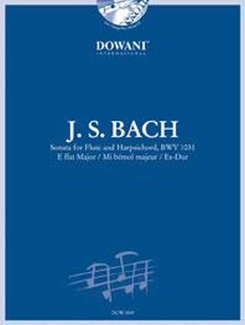 DOWANI Bach J.S. - Sonate BWV 1031 - Flute + CD